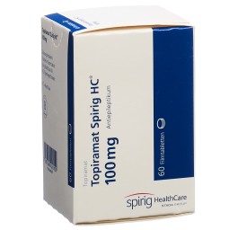TOPIRAMAT Spirig HC cpr pell 100 mg bte 60 pce