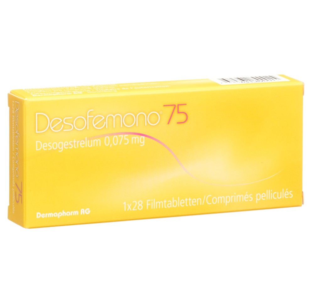 DESOFEMONO cpr pell 0.075 mg 28 pce DESOFEMONO cpr pell 0.075 mg 28 pce