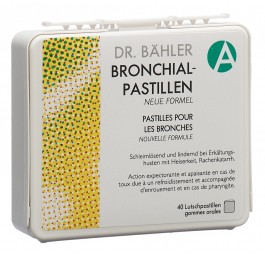 DR. BÄHLER pastilles bronches nouv formule 40 pce