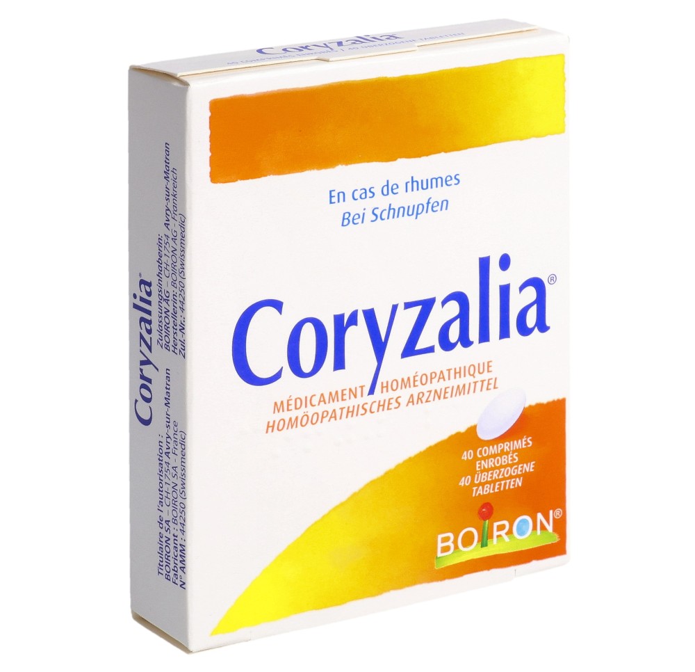CORYZALIA Boiron drag 40 pce