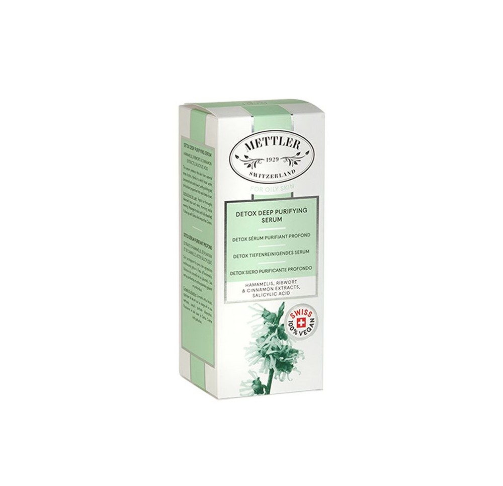 METTLER 1929 Detox sérum purifiant profond 30 ml METTLER 1929 Detox sérum purifiant profond 30 ml