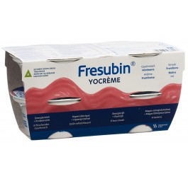 FRESUBIN YOcrème framboise (n) 4 x 125 g