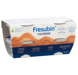 FRESUBIN YOcrème abricot-pêche 4 x 125 g