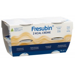 FRESUBIN 2 kcal Crème vanille 4 x 125 g