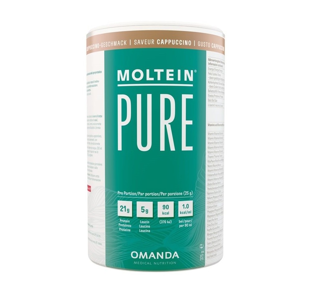 MOLTEIN PURE cappuccino bte 375 g