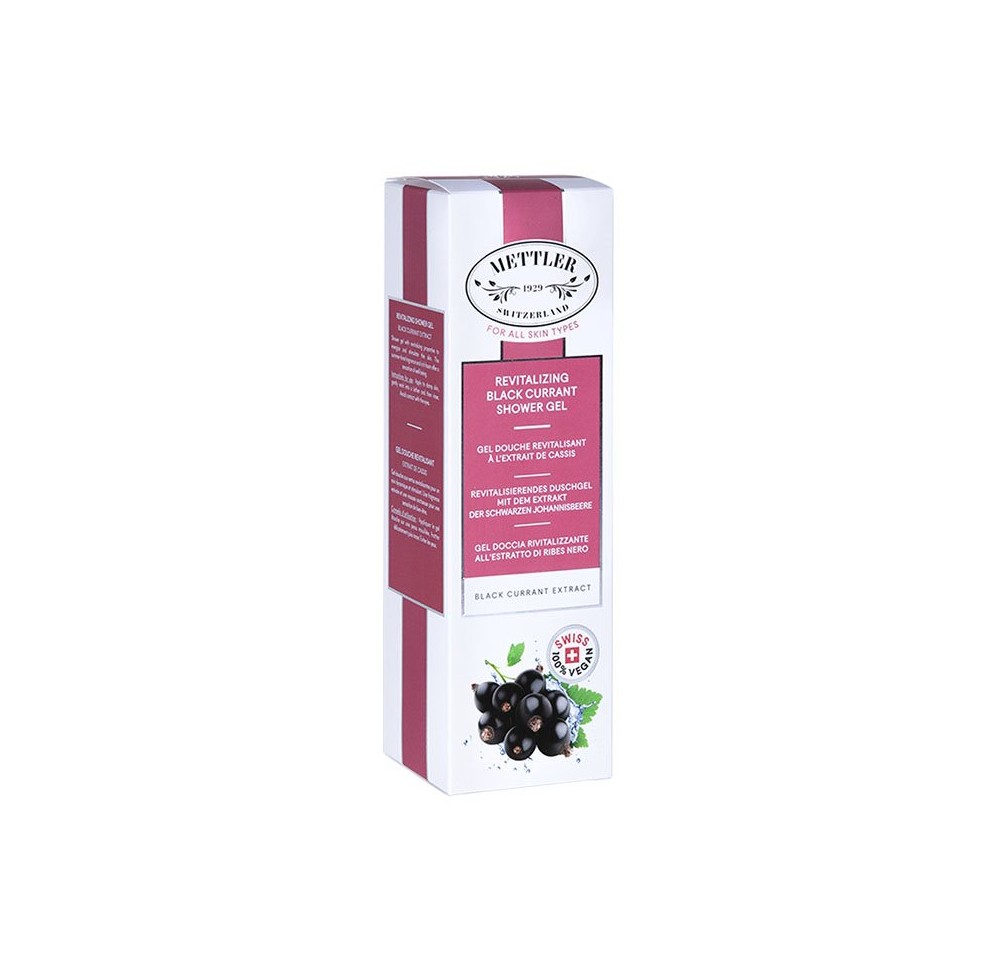 METTLER 1929 gel douche revitalisant cassis 200 ml METTLER 1929 gel douche revitalisant cassis 200 ml