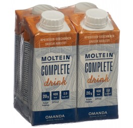 MOLTEIN Complete Drink abricot 4 tétra 200 ml