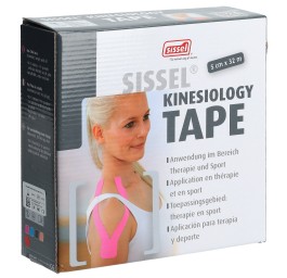 SISSEL Kinesiology tape 5cmx32m pink