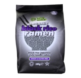 KING SOBA nouilles ram riz noir s gluten bio 280 g