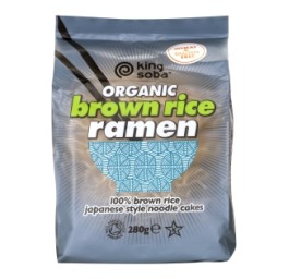 KING SOBA nouilles ram riz comp s gluten bio 280 g