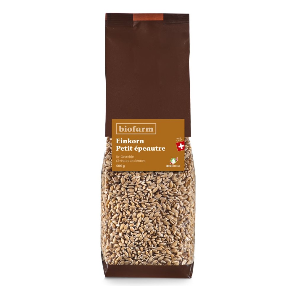 BIOFARM petit épeautre CH bourgeon sach 500 g BIOFARM petit épeautre CH bourgeon sach 500 g