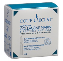 COUP D ECLAT L'Ampoule Collagène marin 12 x 1 ml