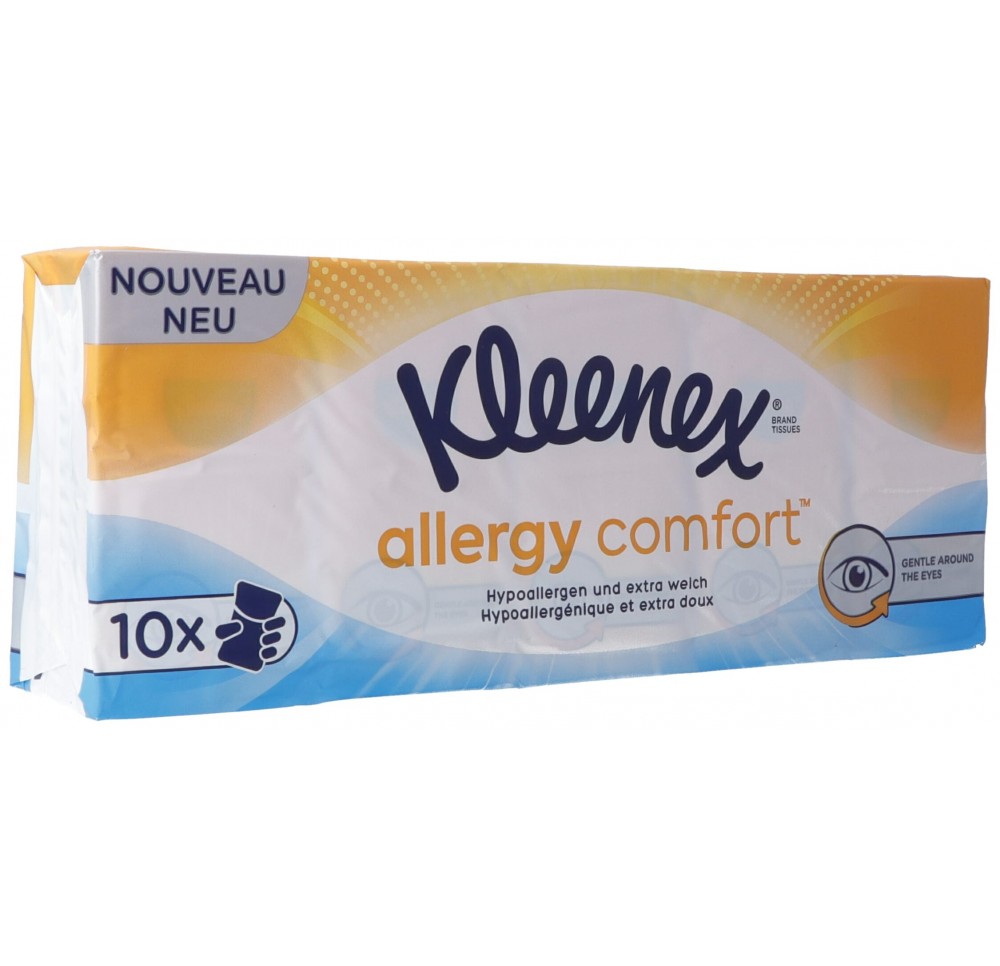 KLEENEX mouchoirs Allergy Comfort 10 x 9 pce