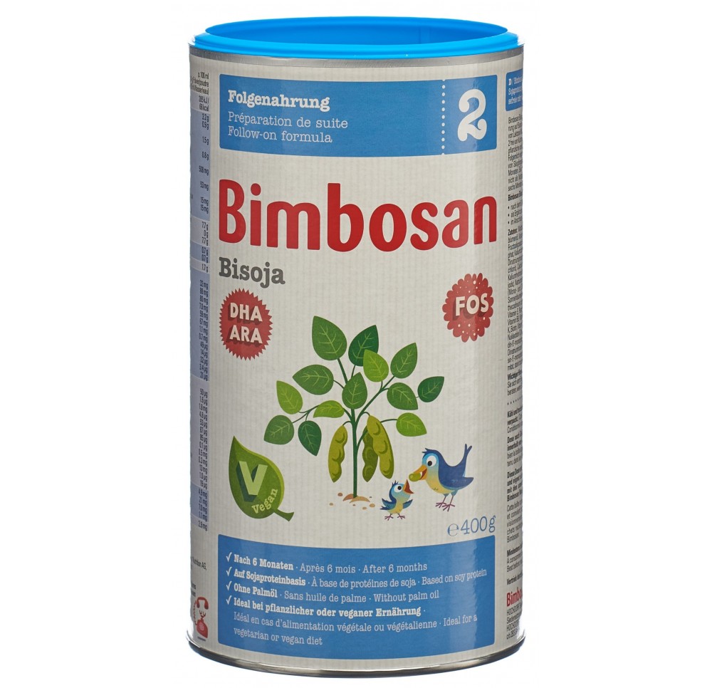 BIMBOSAN Bisoja 2 suite bte 400 g