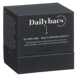 MYBACS Dailybacs Männer 30 Tage caps verre 30 pce