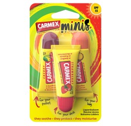 CARMEX Minis 3 Pack Tubes SPF15