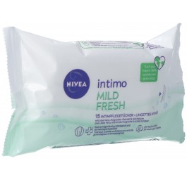 NIVEA Intimo Lingettes Mild Fresh sach 15 pce