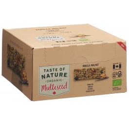 TASTE OF NATURE Multiseed Vani Waln Bio 16 x 40 g