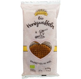 LEIBUNDGUT Gaufrette au miel bio sach 175 g