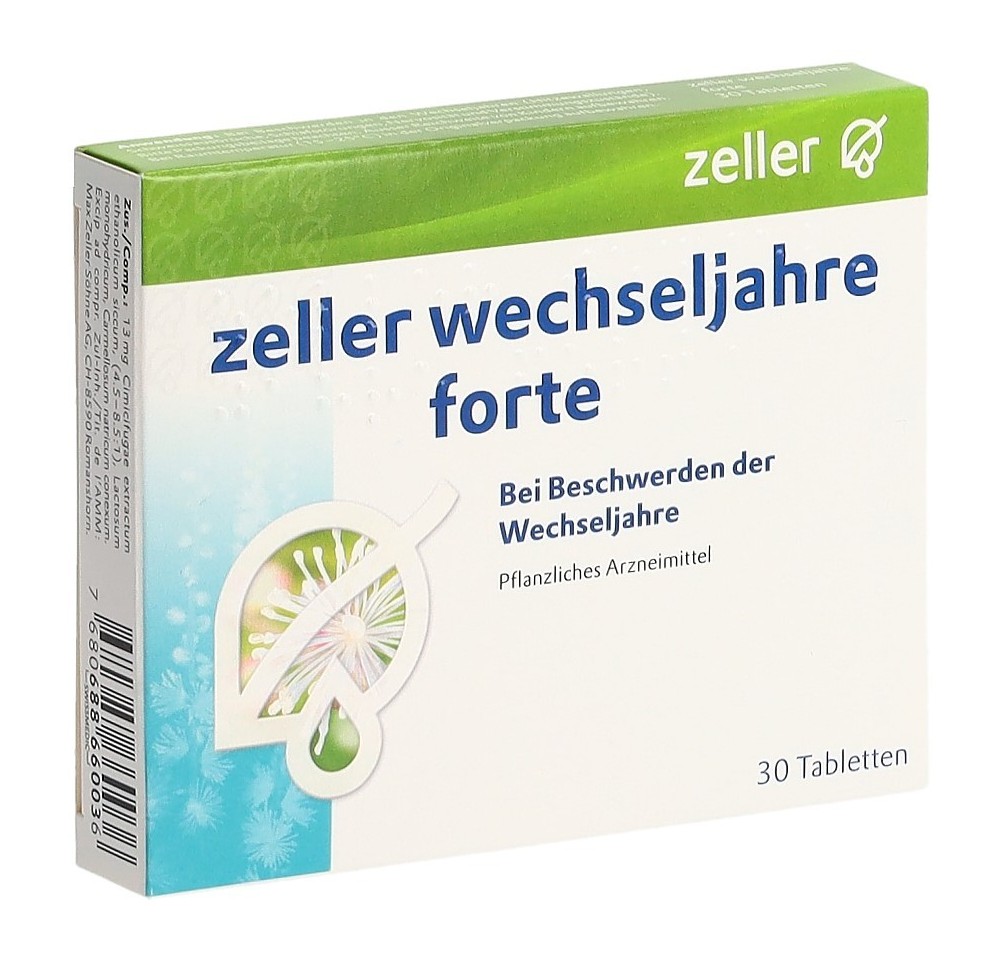 ZELLER ménopause forte cpr 30 pce