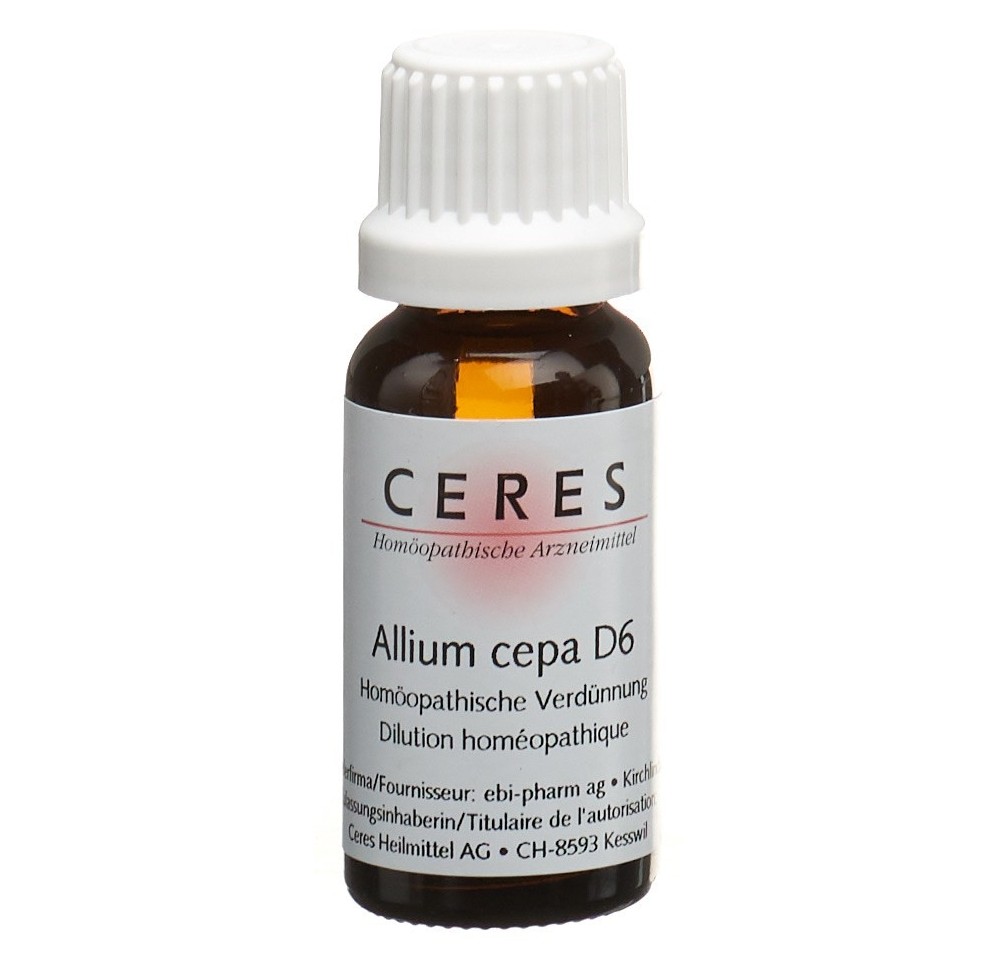 CERES allium cepa 6 D dilution fl 20 ml