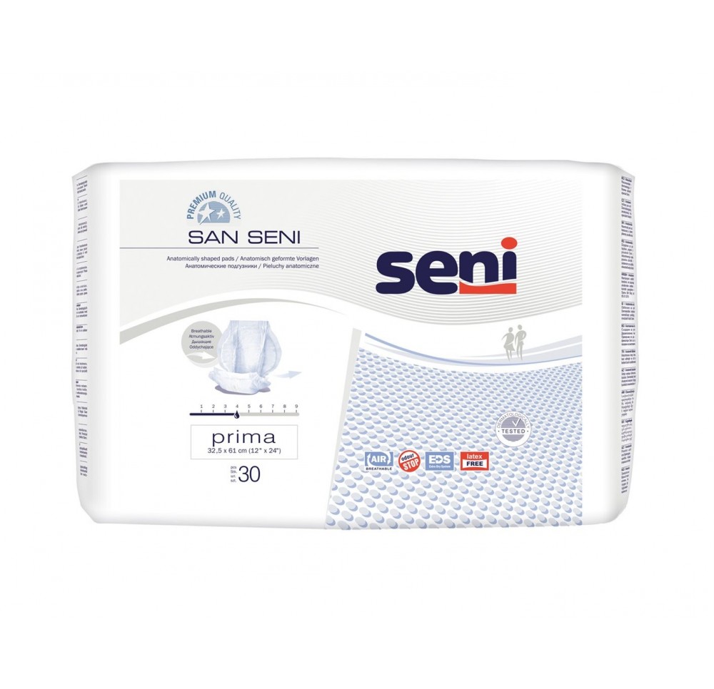 SAN SENI Prima protections anatomiques 4 x 30 pce