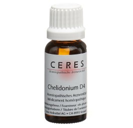CERES chelidonium 4 D dilution fl 20 ml