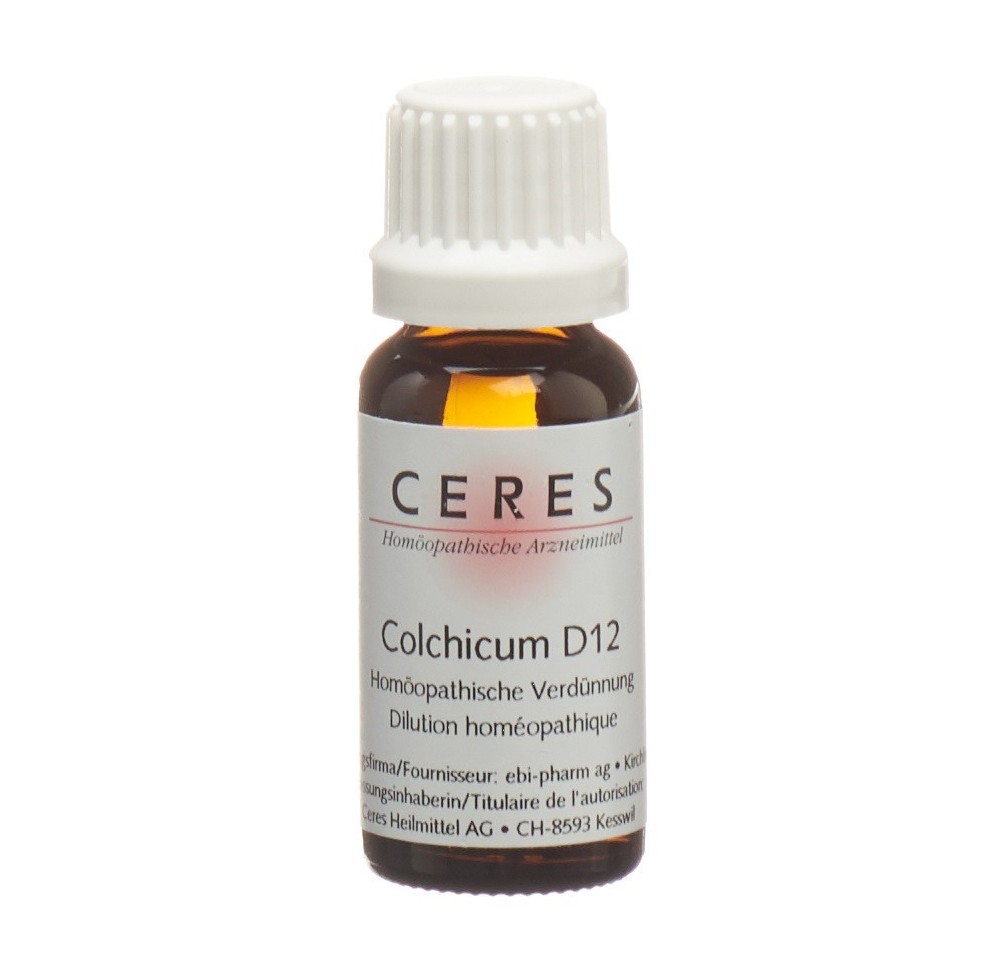 CERES colchicum 12 D dilution fl 20 ml