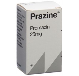 PRAZINE drag 25 mg bte 50 pce