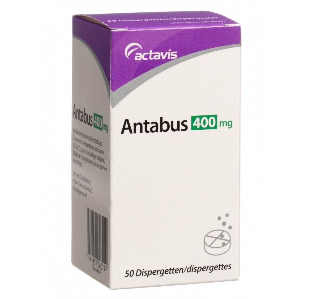 ANTABUS dispergettes cpr 400 mg bte 50 pce