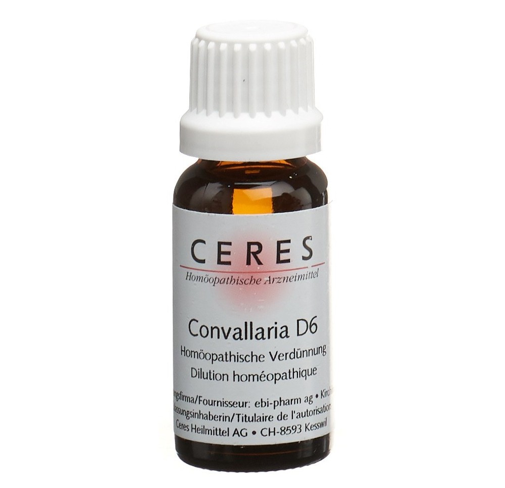 CERES convallaria 6 D dilution fl 20 ml