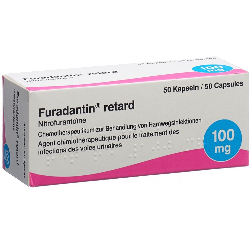 FURADANTIN retard caps ret 100 mg 50 pce