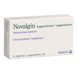 NOVALGIN supp 1 g adult 5 pce