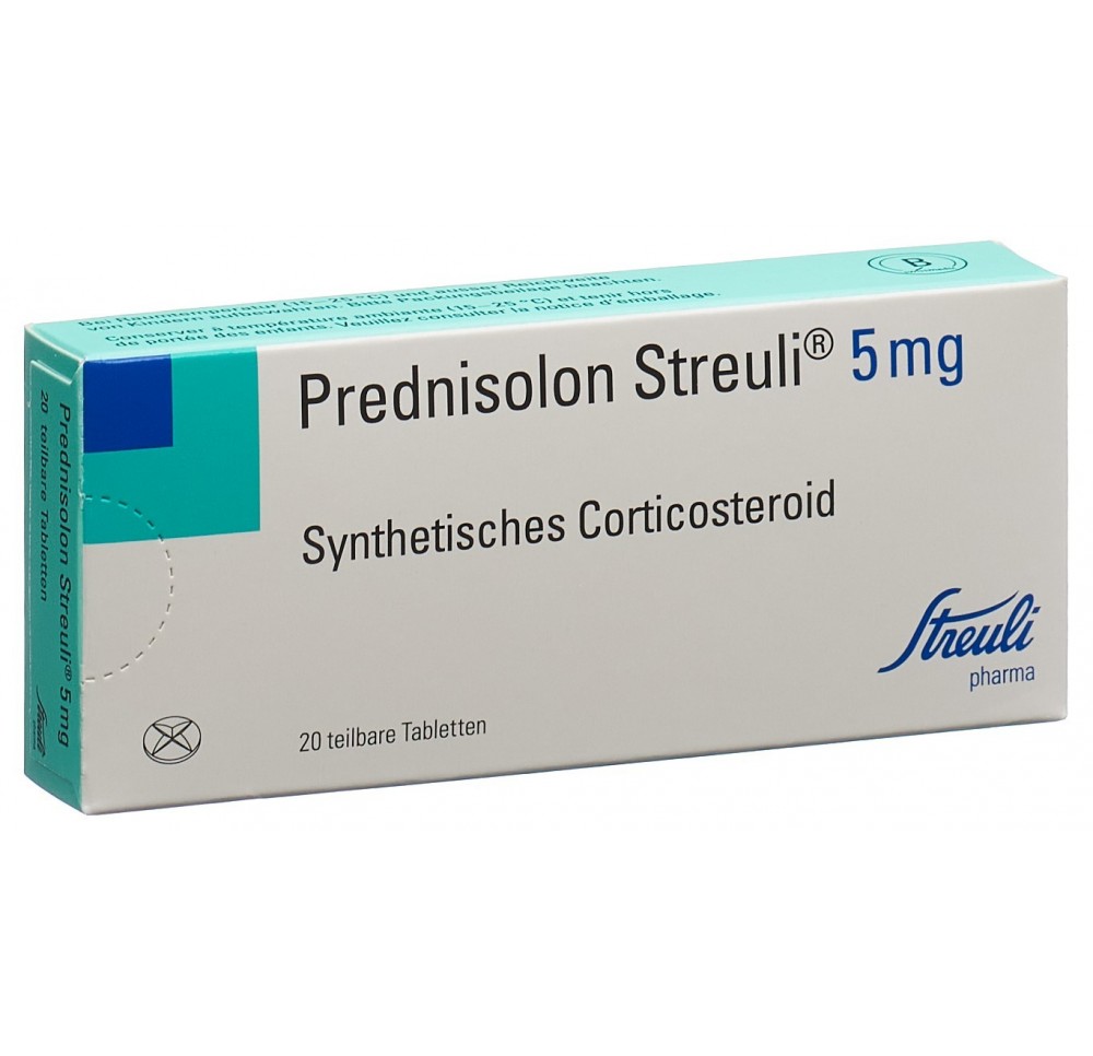 PREDNISOLONE Streuli cpr 5 mg 20 pce