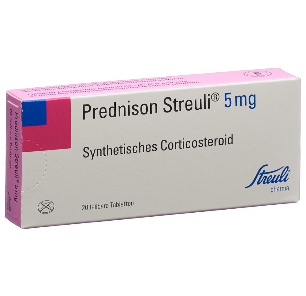 PREDNISONE Streuli cpr 5 mg 20 pce