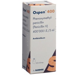 OSPEN 400 sirop 400000 UI/5ml fl 60 ml