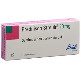 PREDNISONE Streuli cpr 20 mg 20 pce