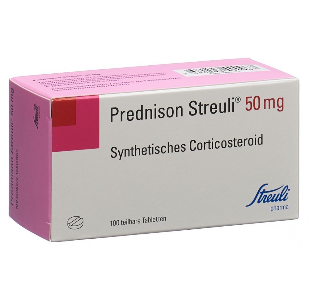 PREDNISONE Streuli cpr 50 mg 100 pce