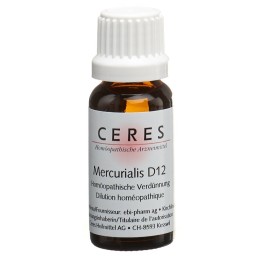 CERES mercurialis 12 D dilution fl 20 ml