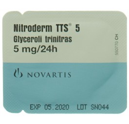 NITRODERM TTS 5 mg/24h sach 10 pce