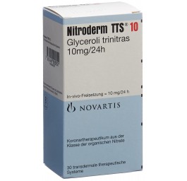 NITRODERM TTS 10 mg/24h sach 30 pce