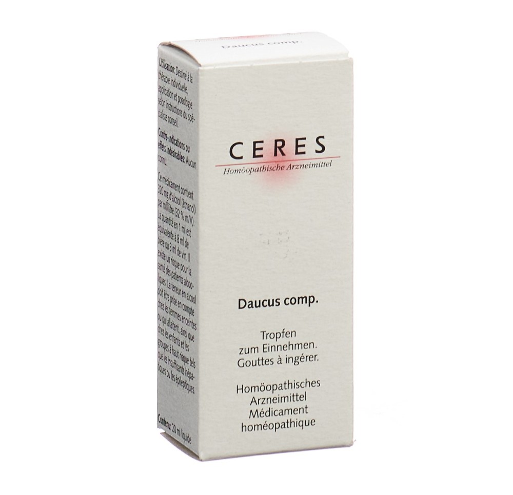CERES daucus carota acc de puissance gouttes 20 ml