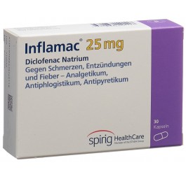 INFLAMAC caps 25 mg 30 pce