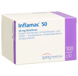 INFLAMAC caps 50 mg 100 pce