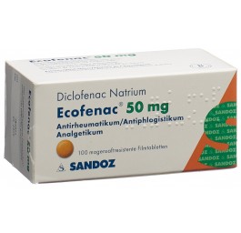 ECOFENAC cpr pell 50 mg 100 pce