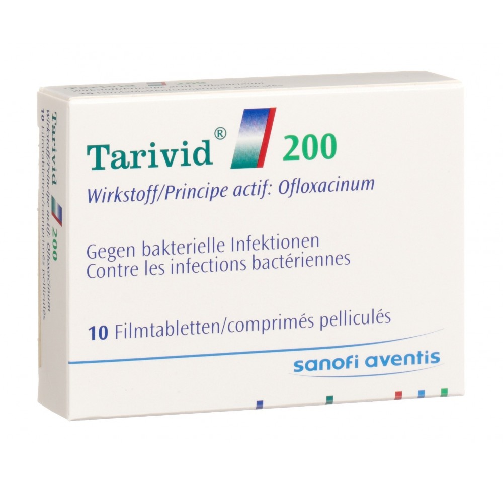 TARIVID cpr pell 200 mg 10 pce