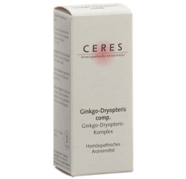 CERES ginkgo dryopteris comp gouttes 20 ml