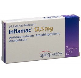 INFLAMAC supp 12.5 mg 10 pce