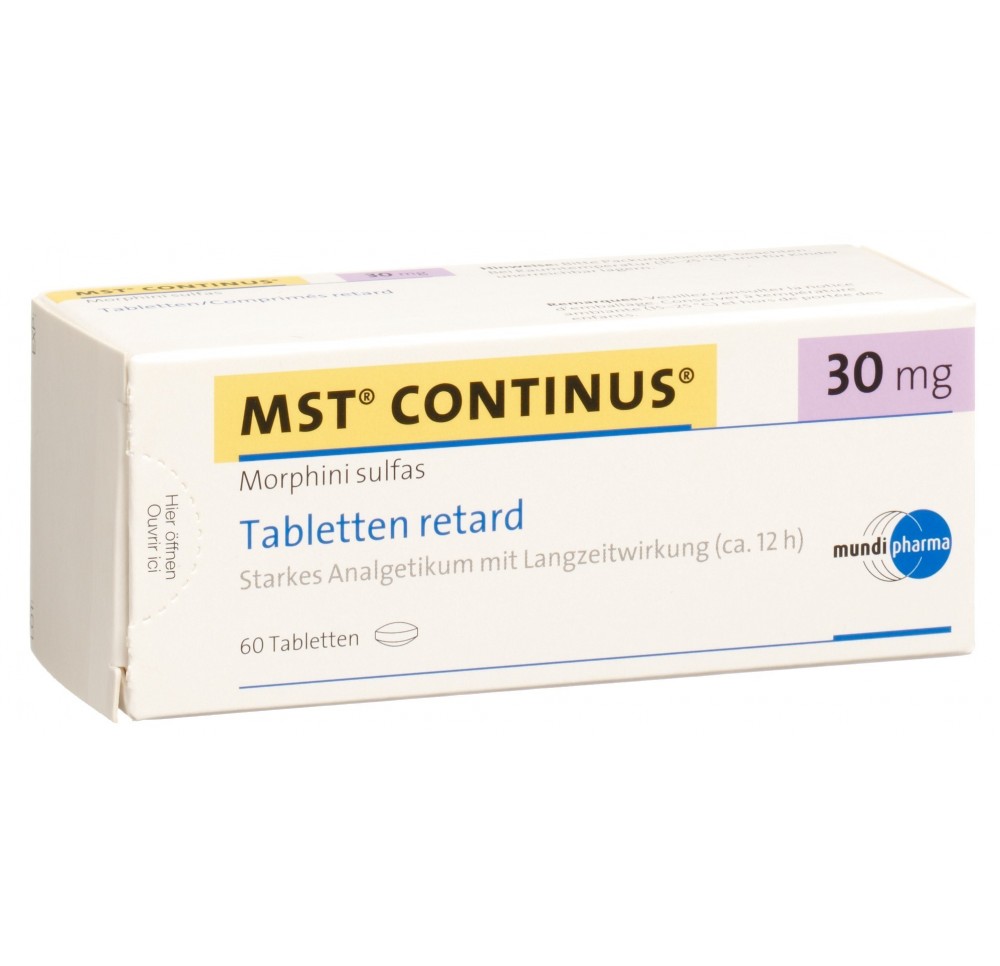 MST CONTINUS cpr ret 30 mg 60 pce