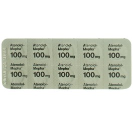 ATENOLOL Mepha Lactab 100 mg 100 pce